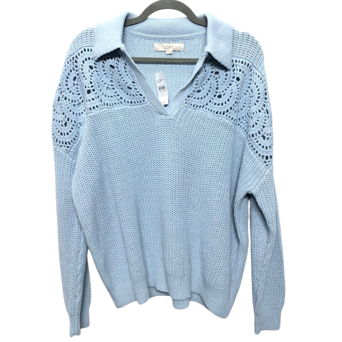 Sweater By Loft In Blue, Size:Xl