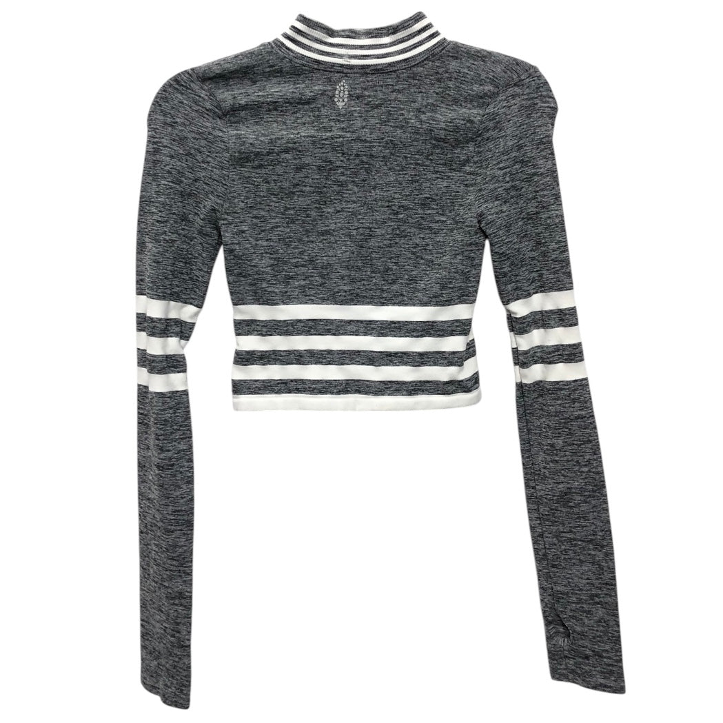 ATHLETIC TOP LS CREWNECK by FREE PEOPLE In GREY, Size: XS