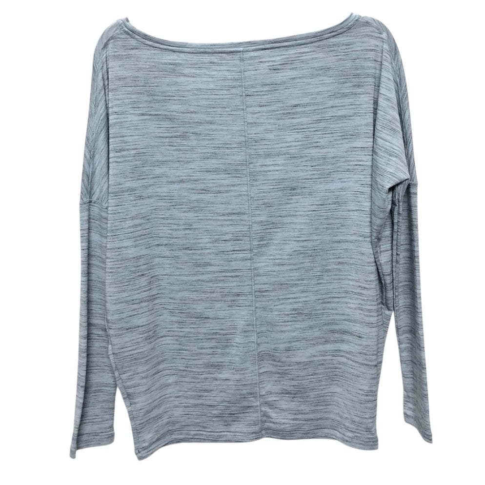 Athletic Top Ls Crewneck By Athleta In Grey, Size:Xxs
