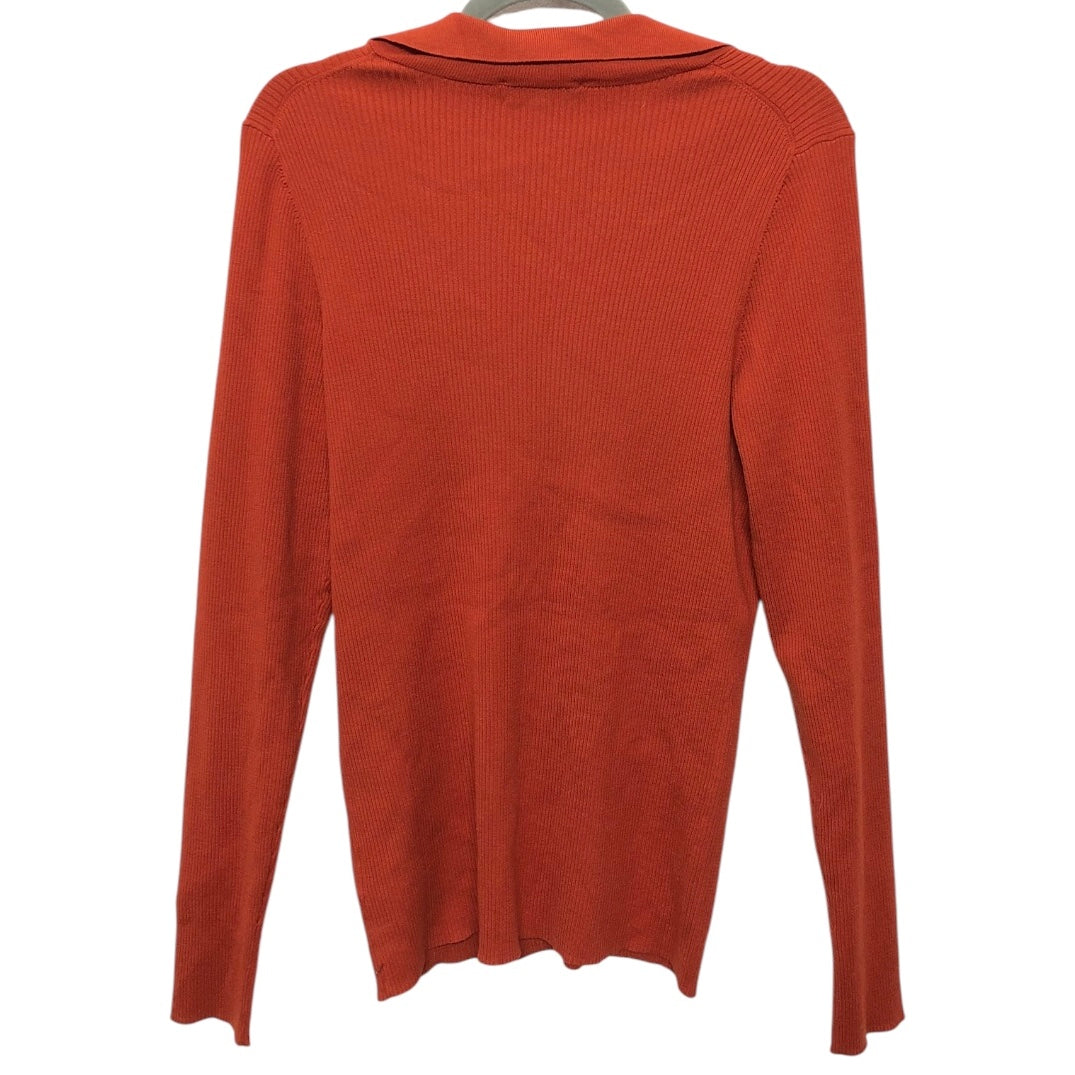 Top Ls By Babaton In Orange, Size:Xl