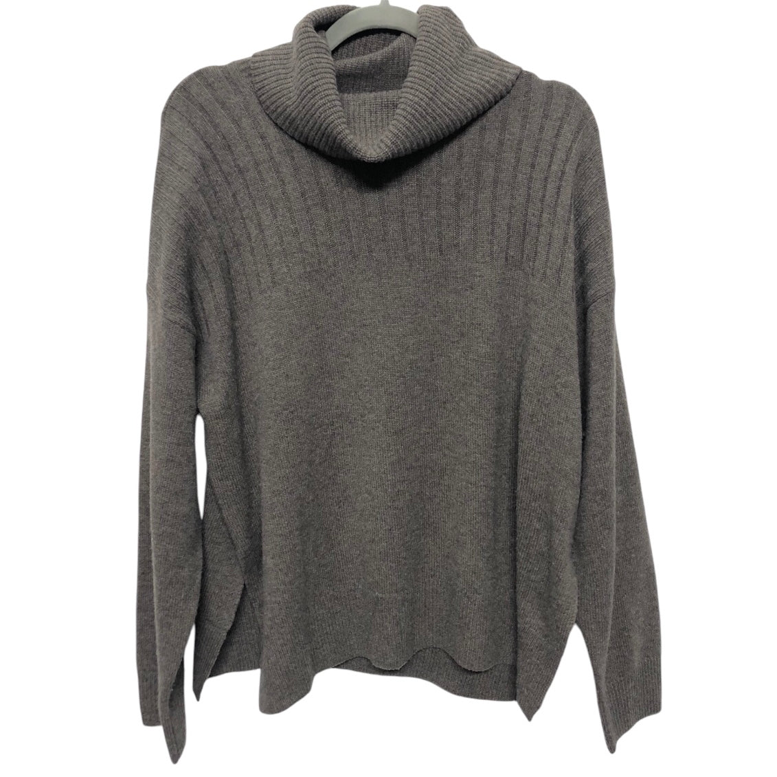 Sweatshirt Collar By Madewell In Taupe, Size:M