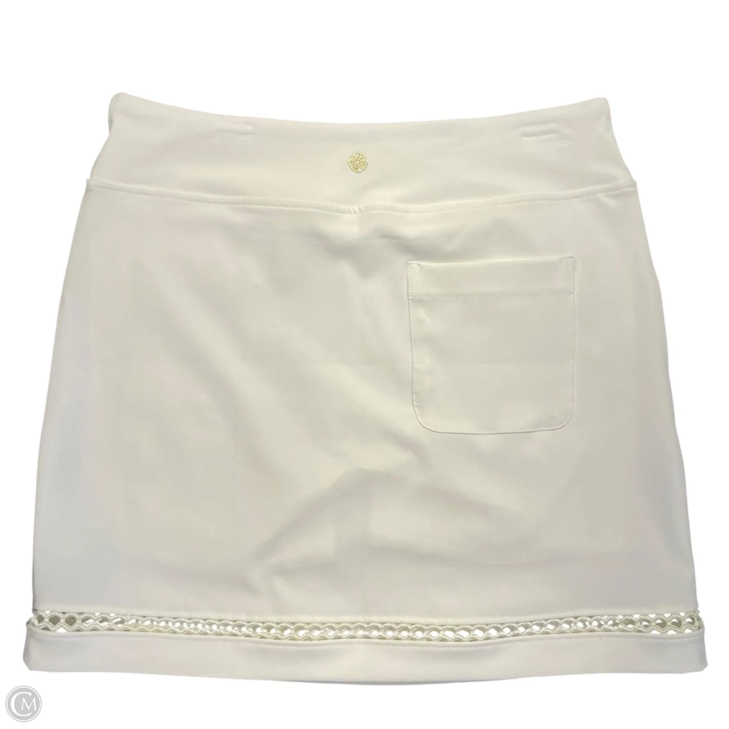 Skort Designer By Lilly Pulitzer In White, Size: 4