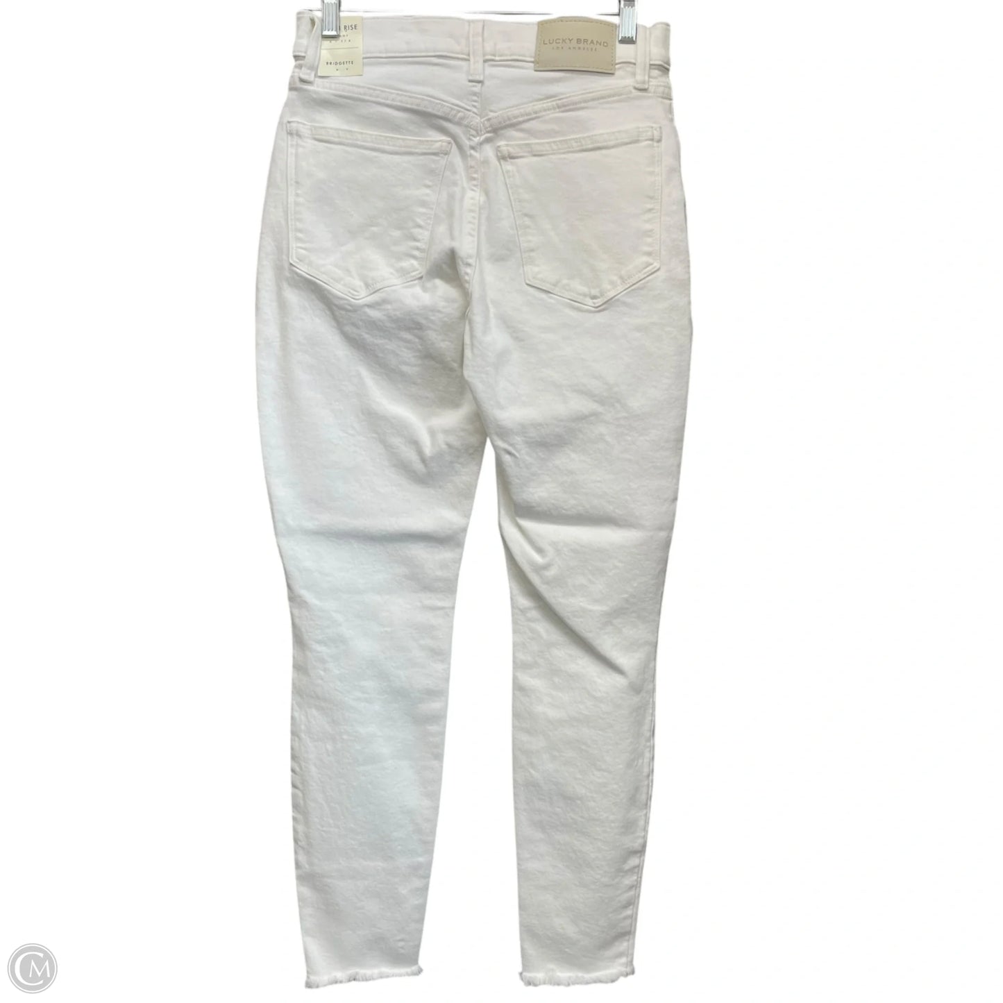 Jeans Skinny By Lucky Brand In White, Size: 4