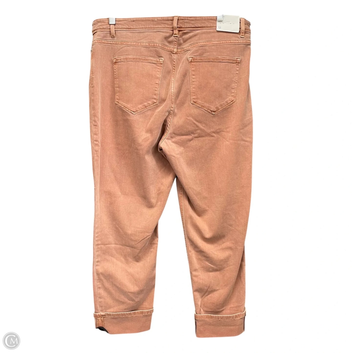 Jeans Cropped By J. Jill In Pink, Size: 12