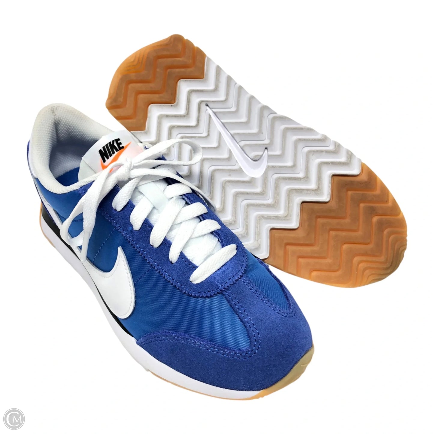 Shoes Sneakers By Nike In Blue & White, Size: 6