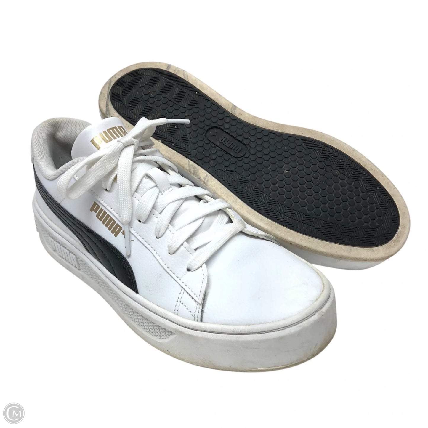 Shoes Sneakers By Puma In White, Size: 9