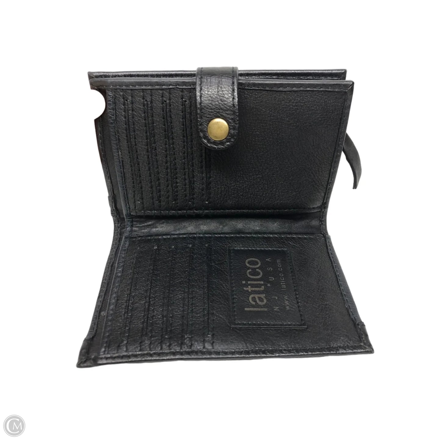 Wallet Leather By Cmc, Size: Medium