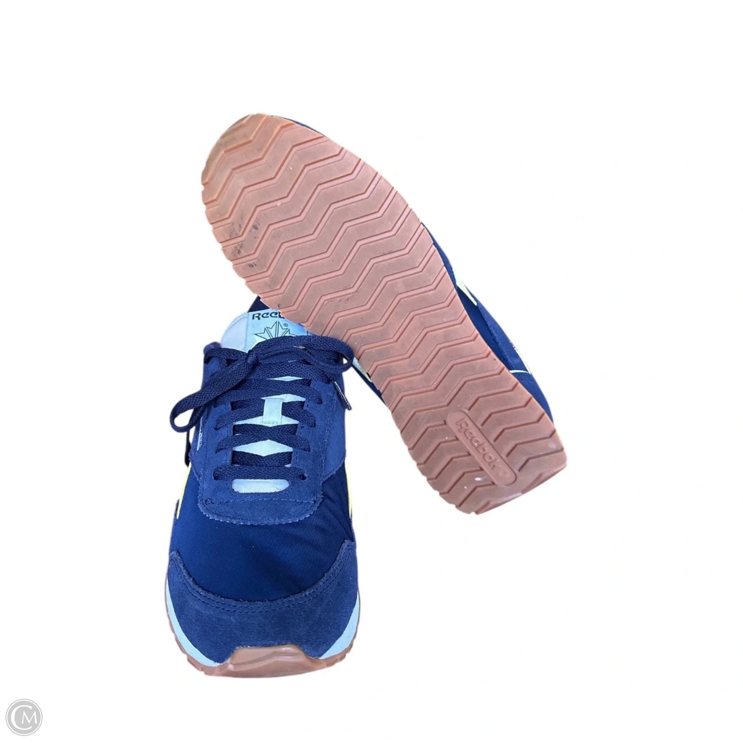 Shoes Sneakers By Reebok In Blue & Green, Size: 11
