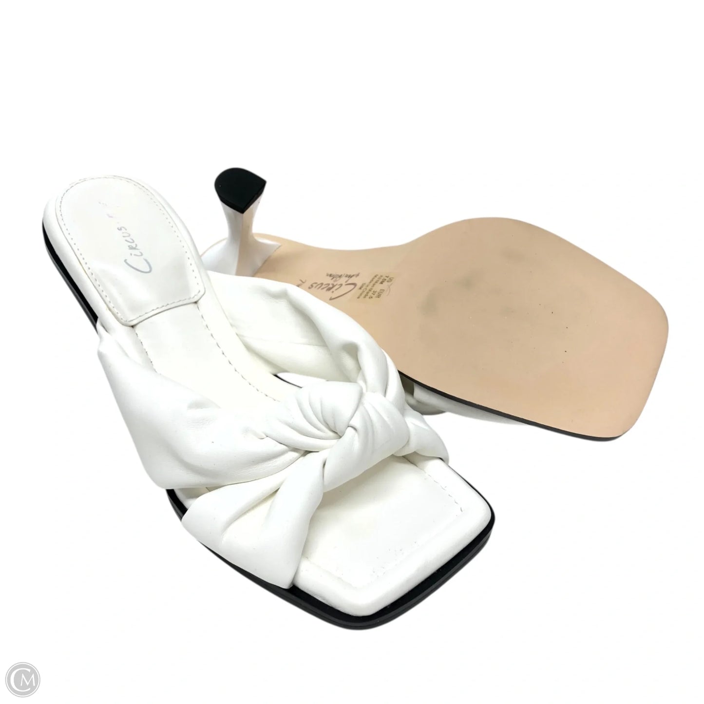 Sandals Heels Kitten By Circus By Sam Edelman In White, Size: 7.5