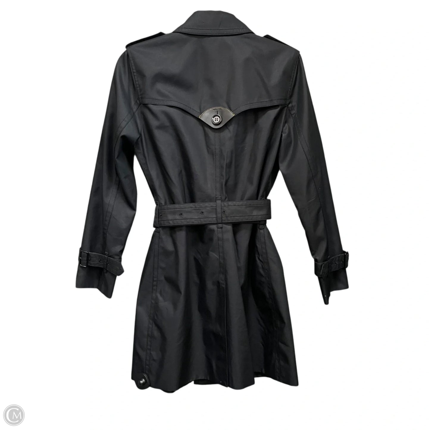 Coat Designer By Coach In Black, Size: Xs