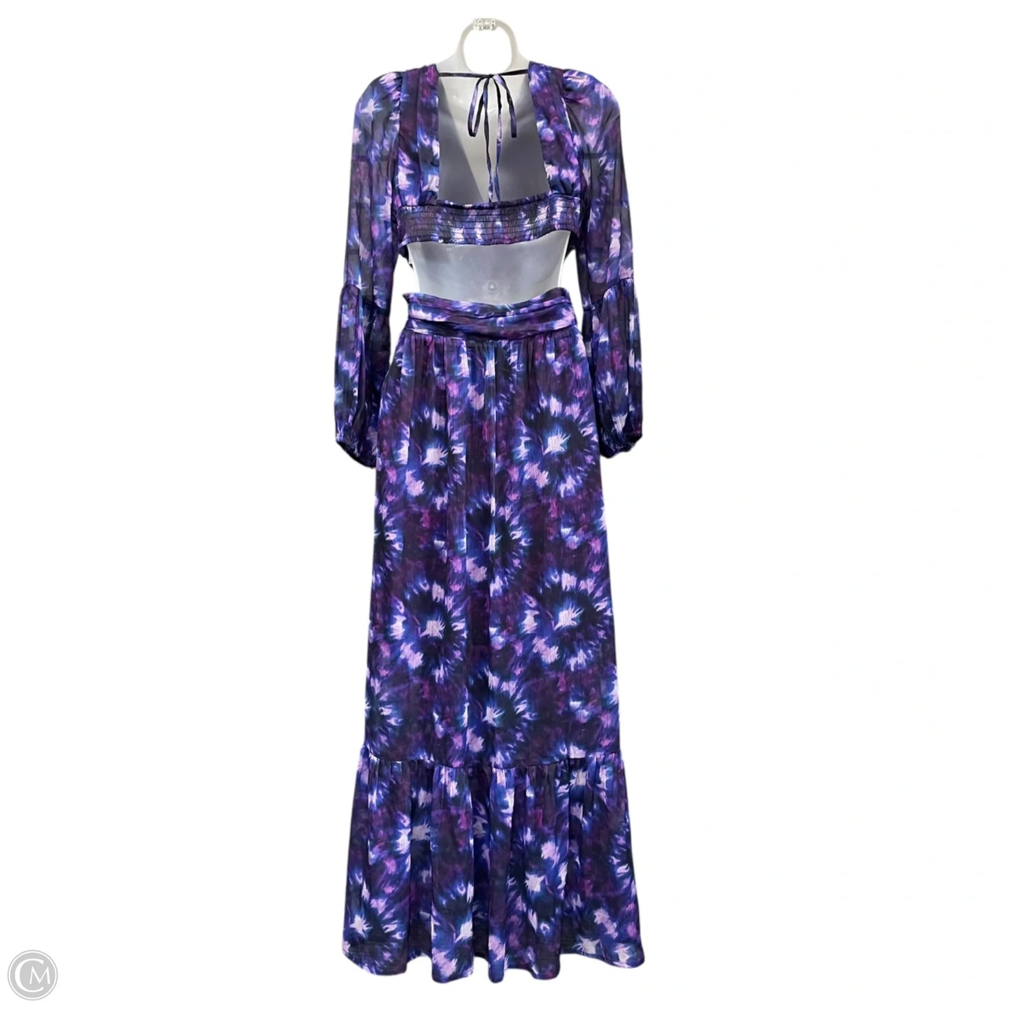 Dress Casual Maxi By Cmb In Purple, Size: S