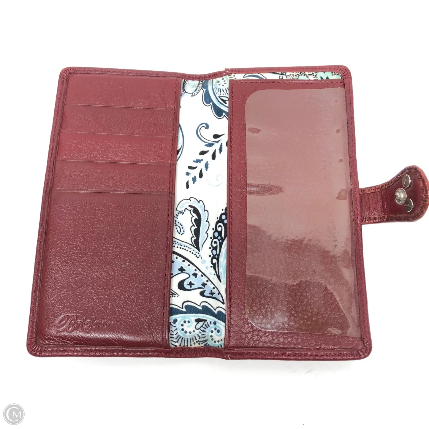 Wallet Leather By Brighton, Size: Small