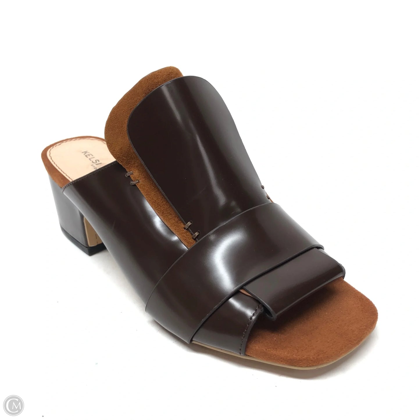Sandals Heels Block By Kelsi Dagger In Brown, Size: 7