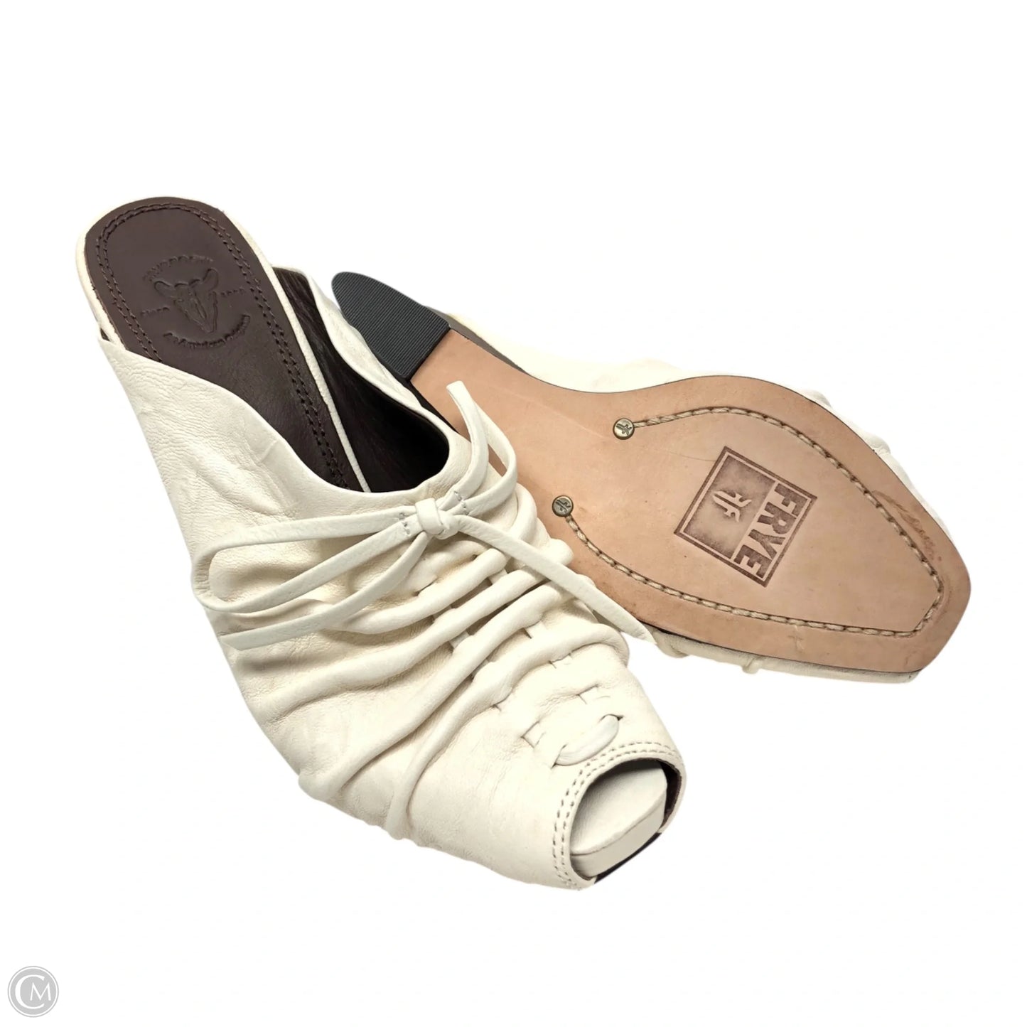 Shoes Designer By Frye In Beige, Size: 7.5