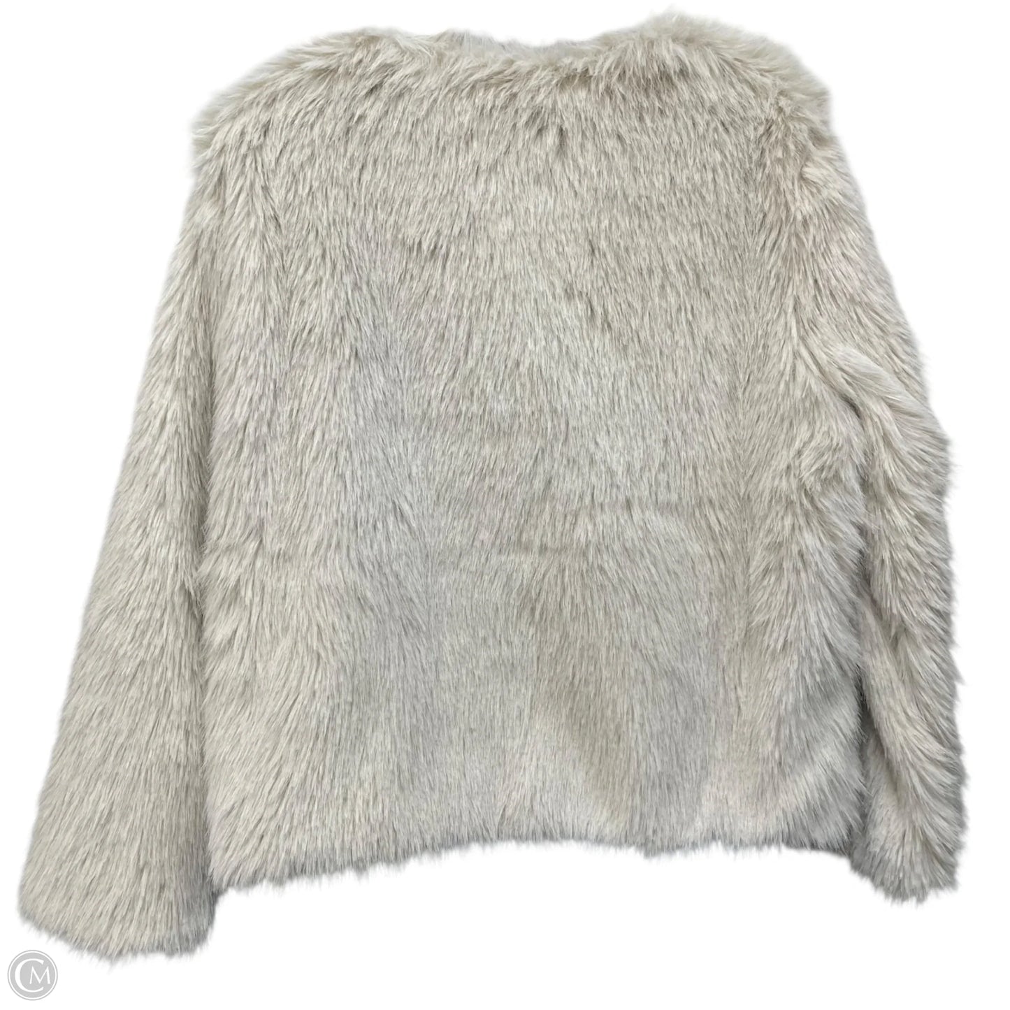 Jacket Faux Fur & Sherpa By Jbs In Beige, Size: M