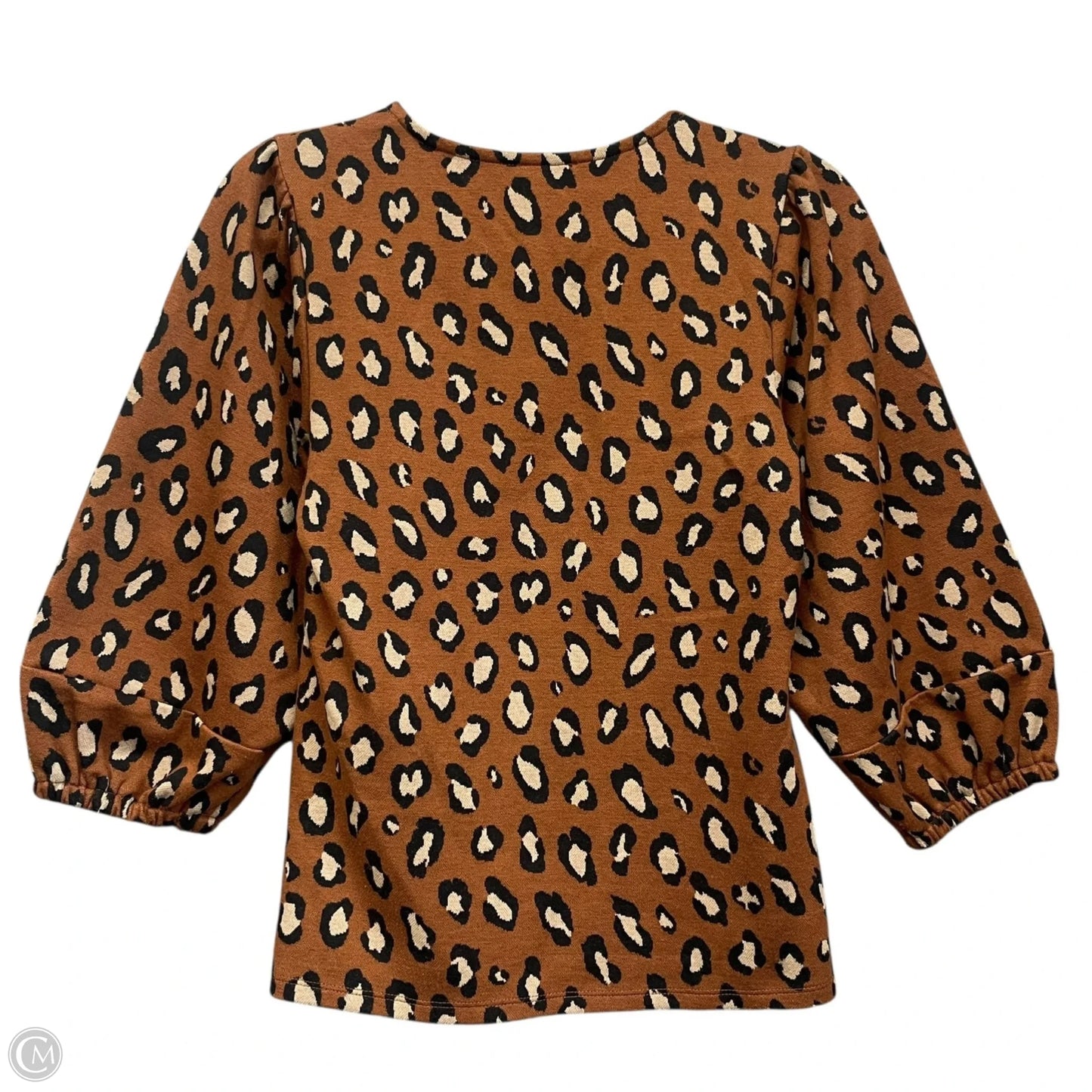 Sweater By Ann Taylor In Leopard Print, Size: Xs
