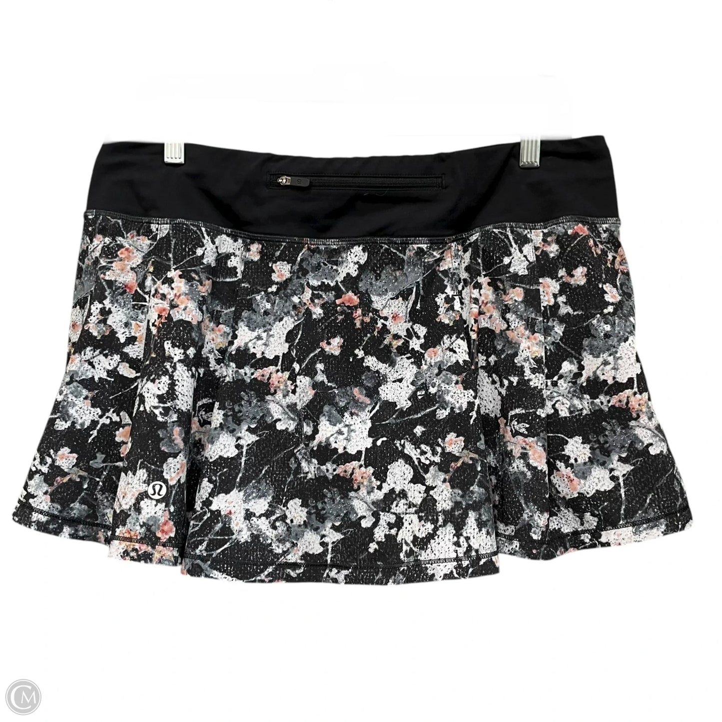 Athletic Skort By Lululemon In Black, Size: 10