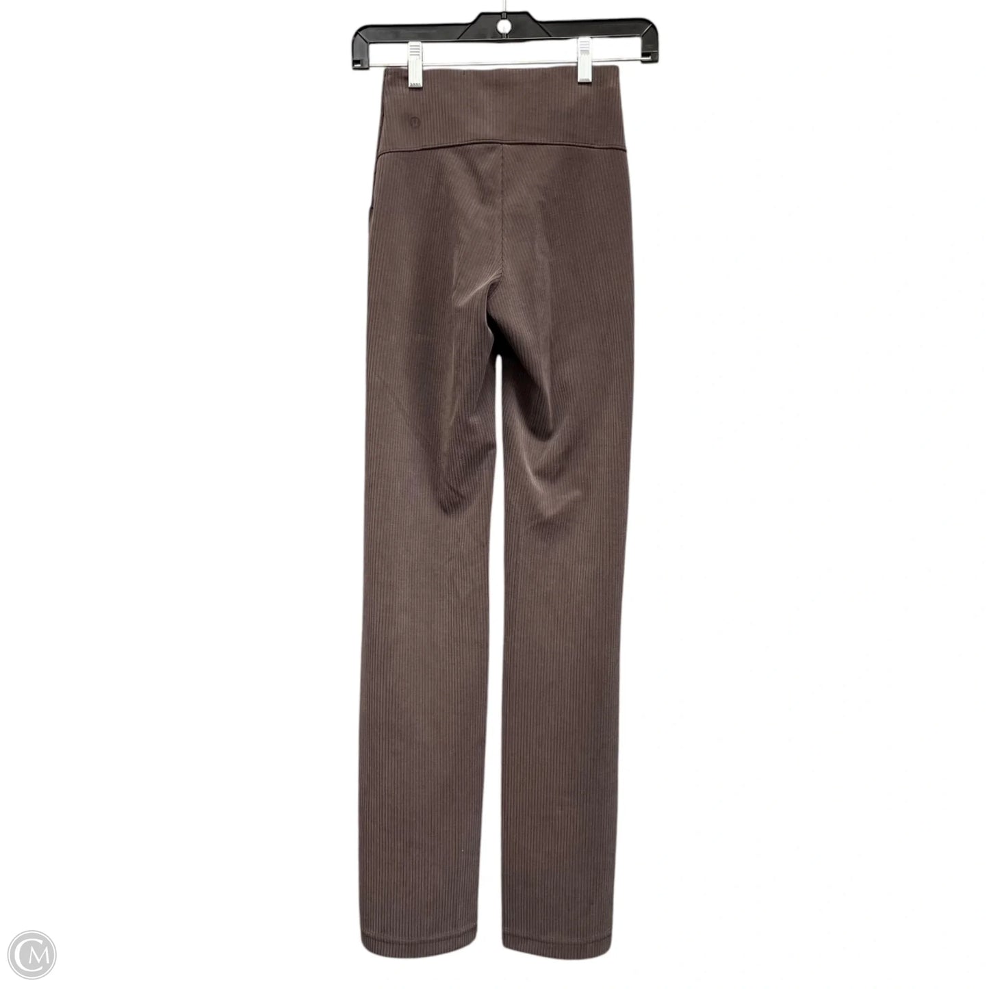 Athletic Leggings By Lululemon In Taupe, Size: 0