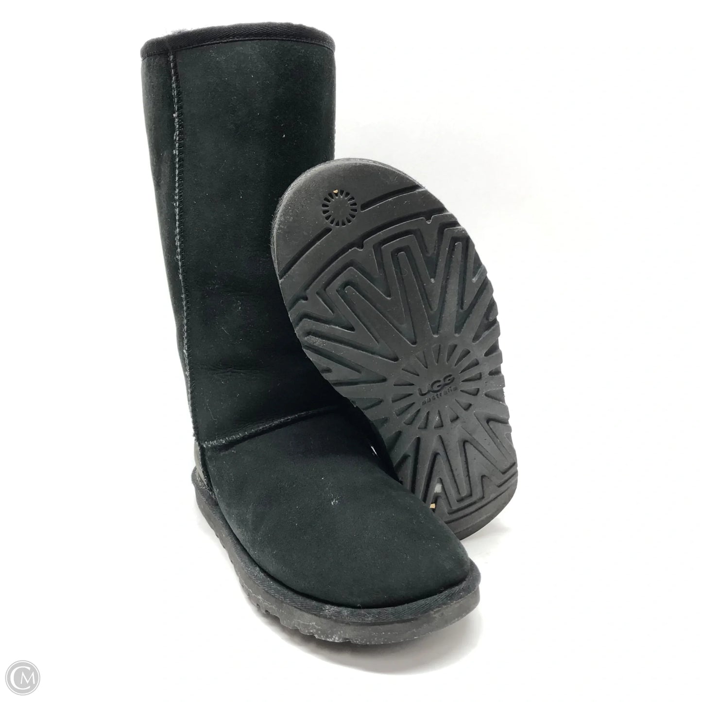 Boots Designer By Ugg In Black, Size: 6