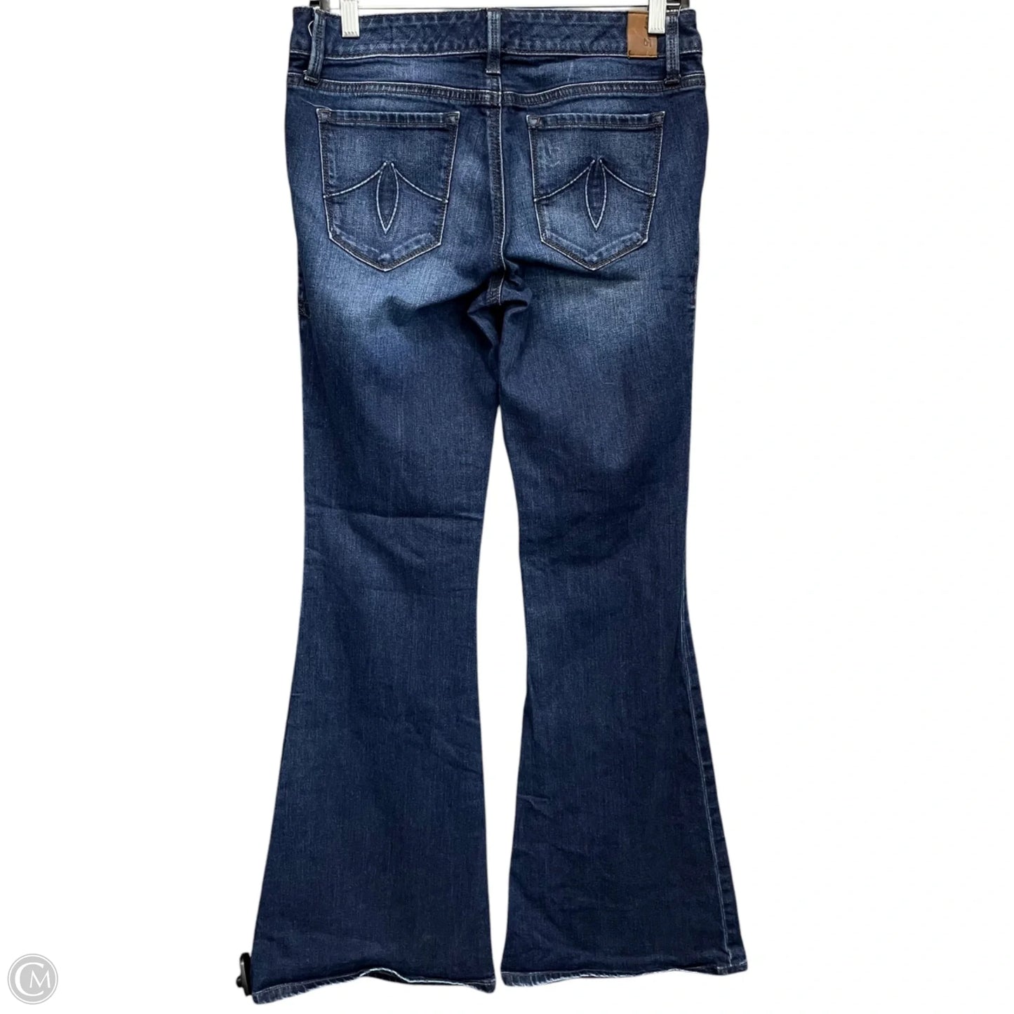 Jeans Flared By Level 99 In Blue Denim, Size: 6
