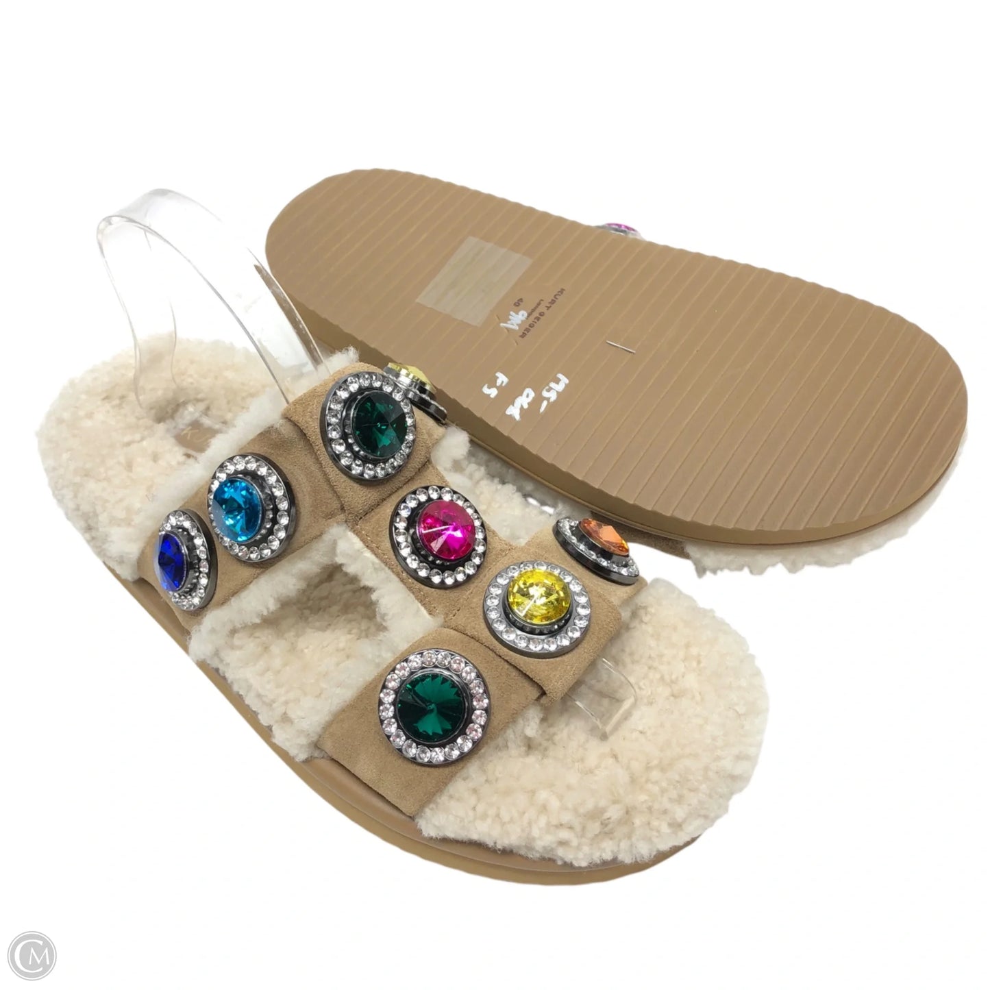 Sandals Designer By Kurt Geiger In Tan, Size: 9