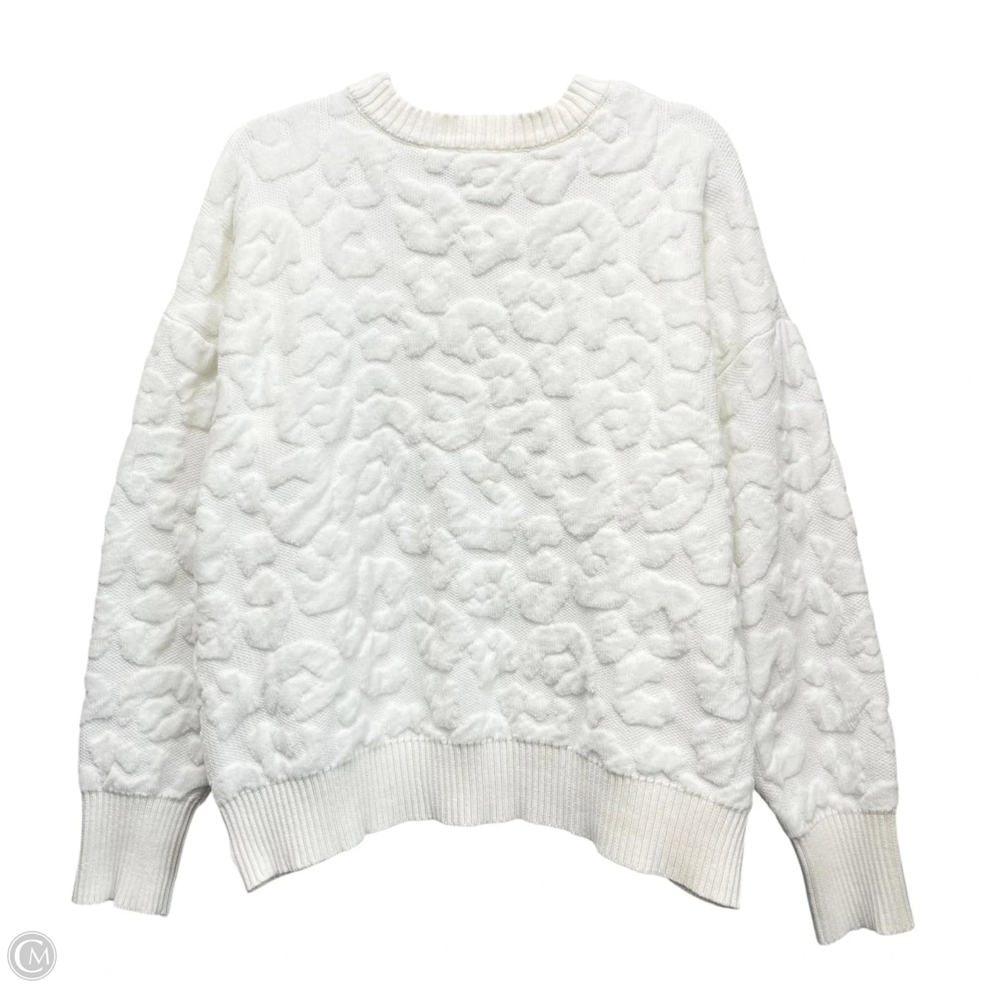Sweater By Dkny In Ivory, Size: L