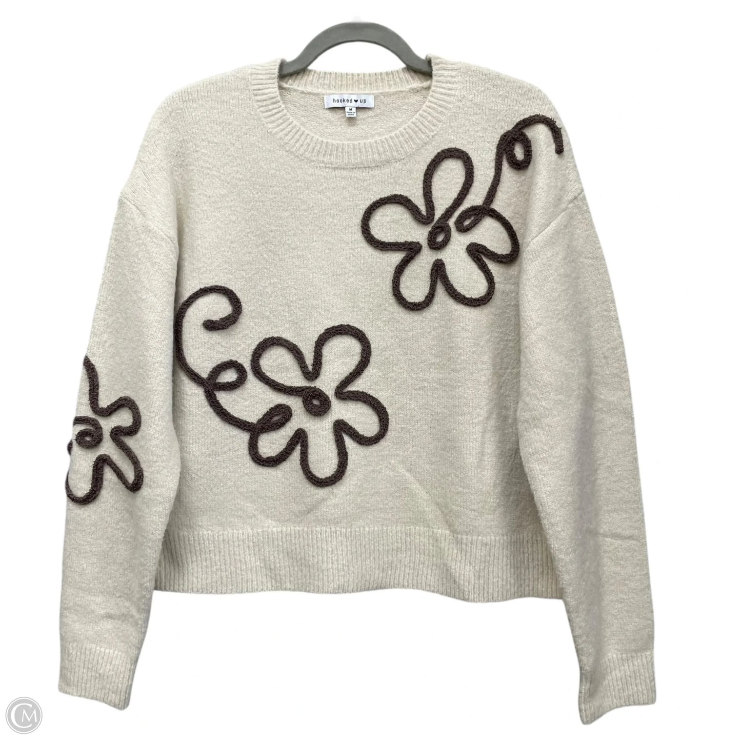Sweater By Clothes Mentor In Beige, Size: M