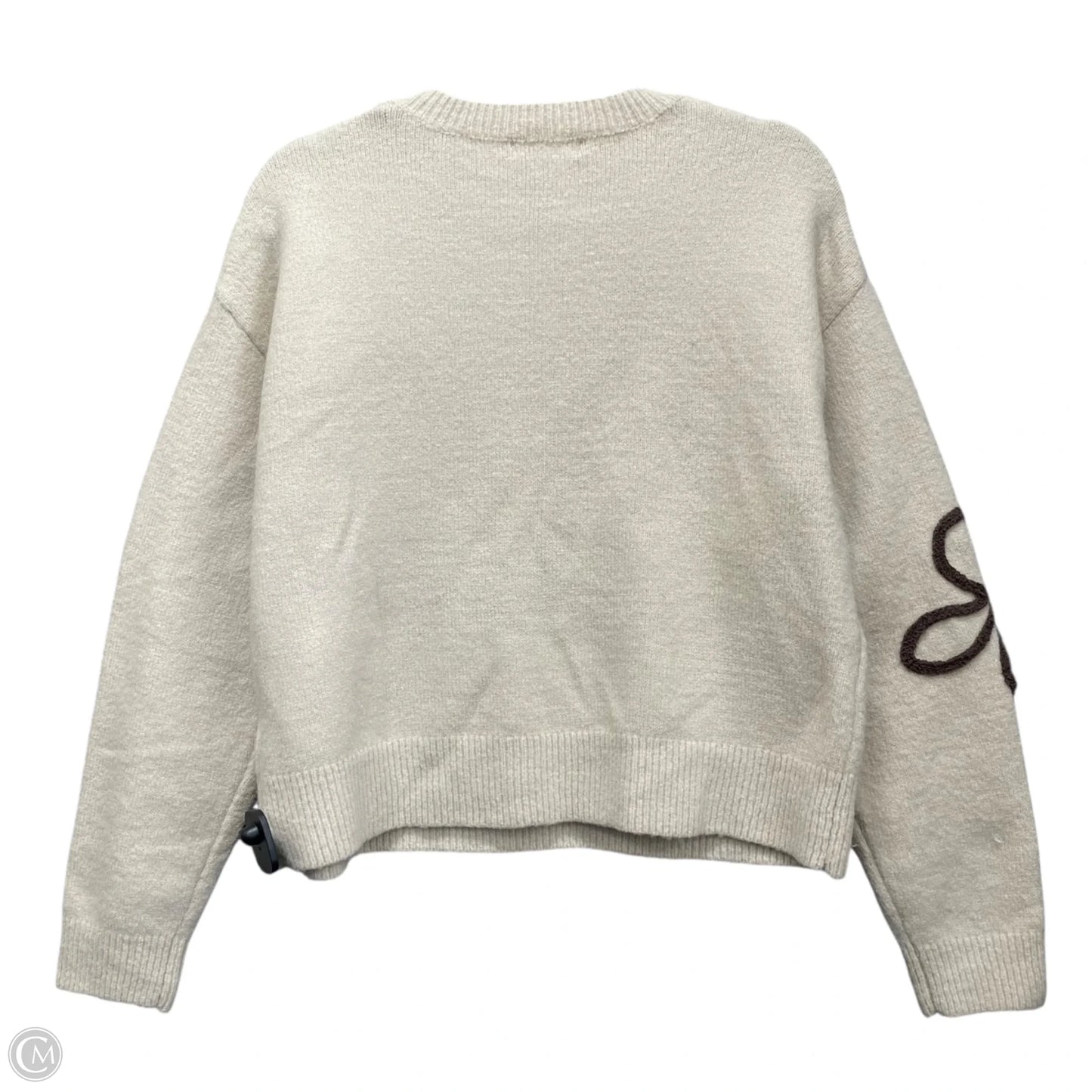 Sweater By Clothes Mentor In Beige, Size: M