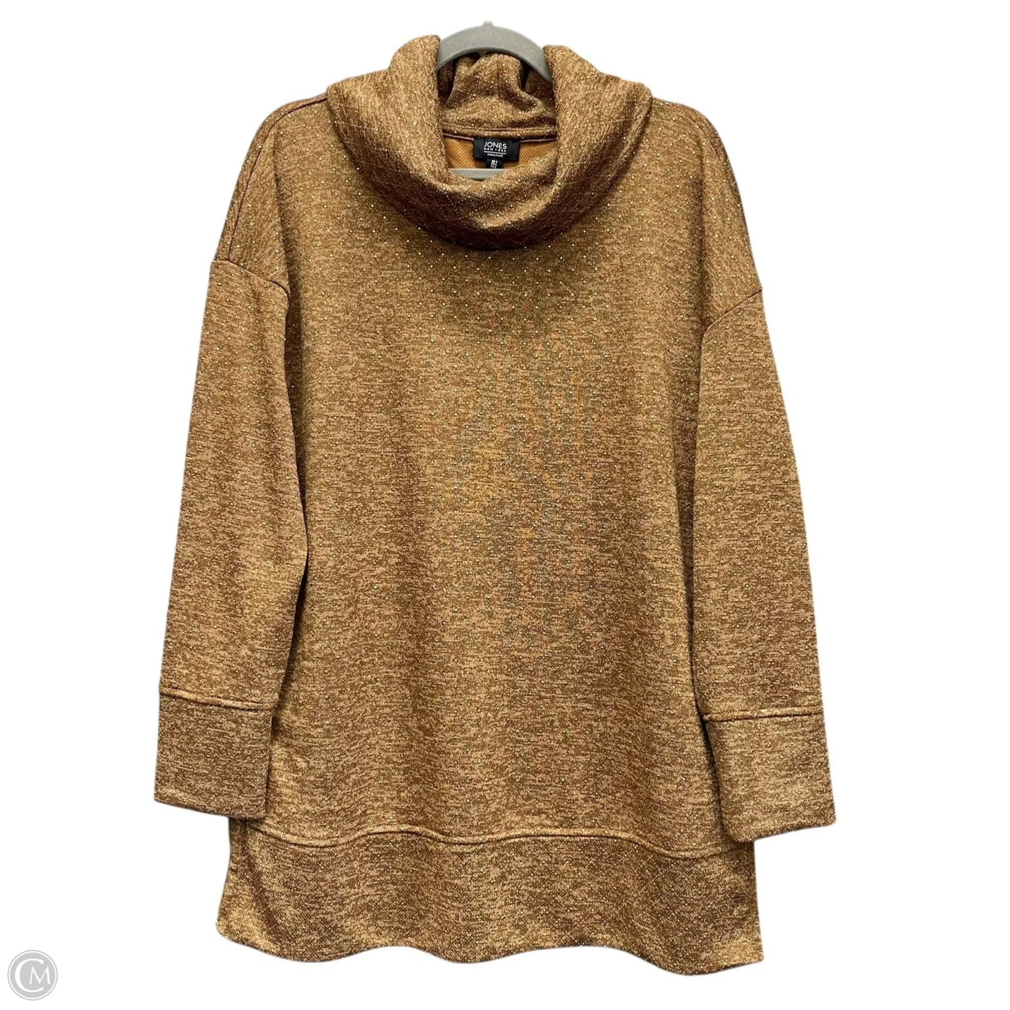 Sweater By Jones New York In Brown, Size: L