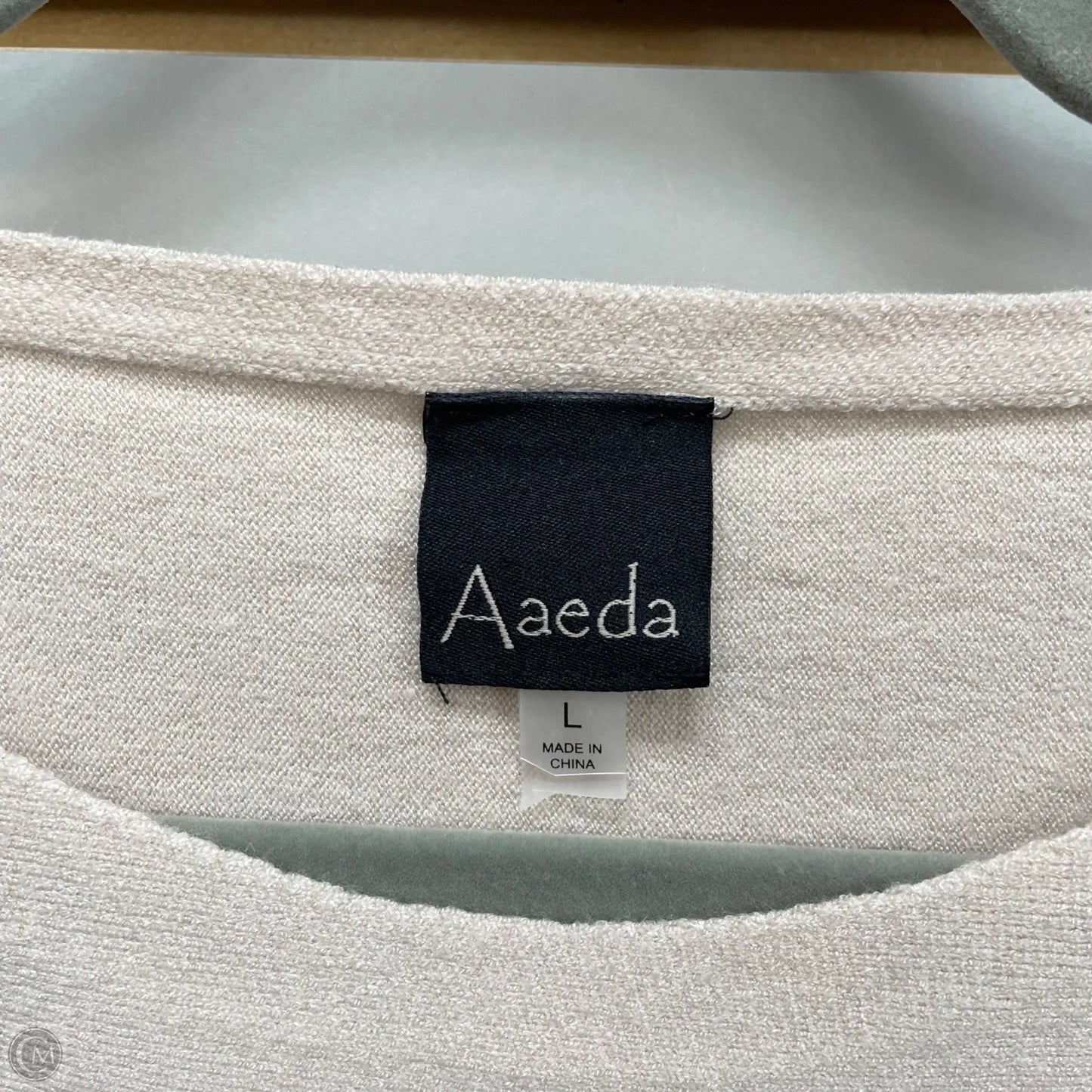 Sweater By Aaeda In Beige, Size: L