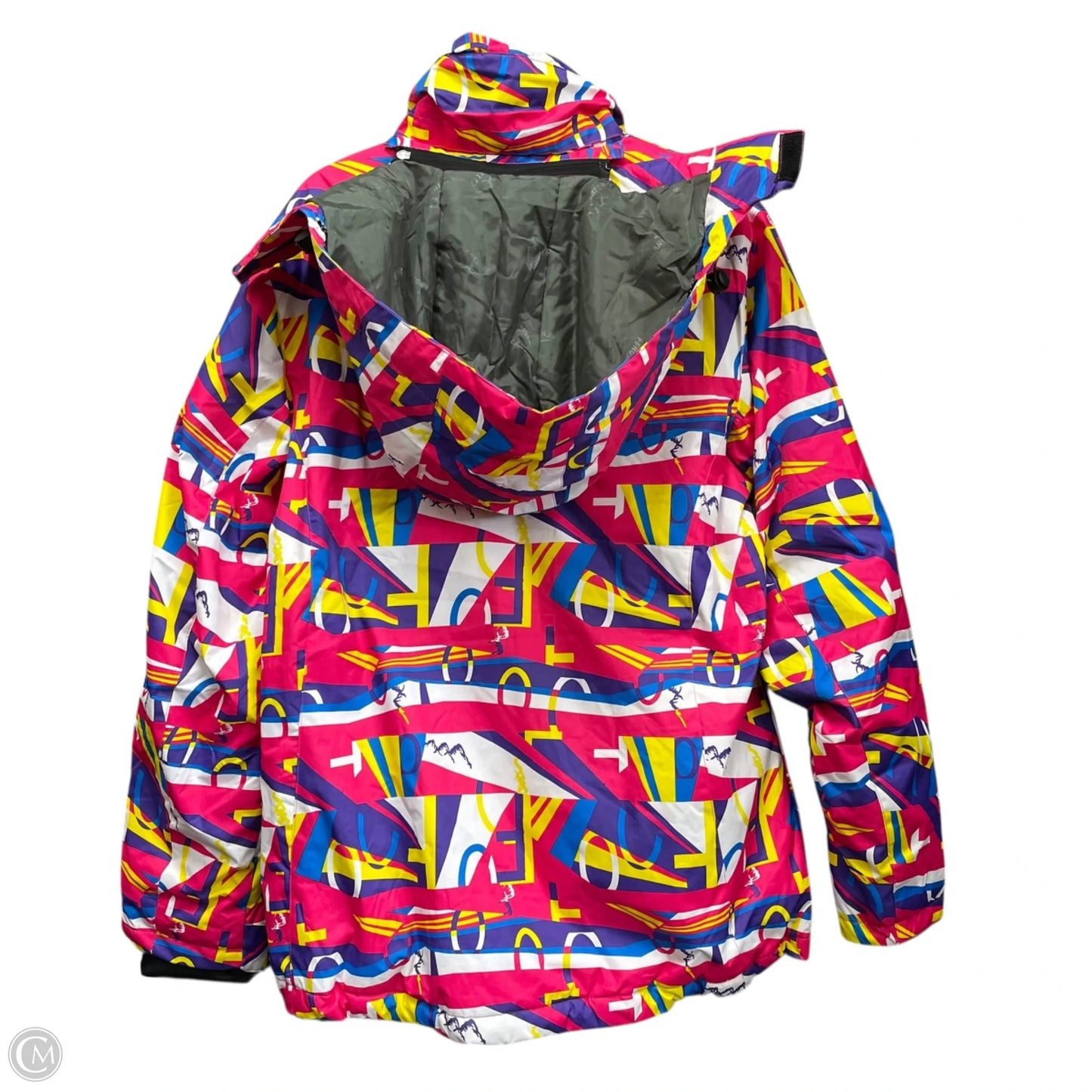Jacket Puffer & Quilted By Clothes Mentor In Multi-colored, Size: Xl