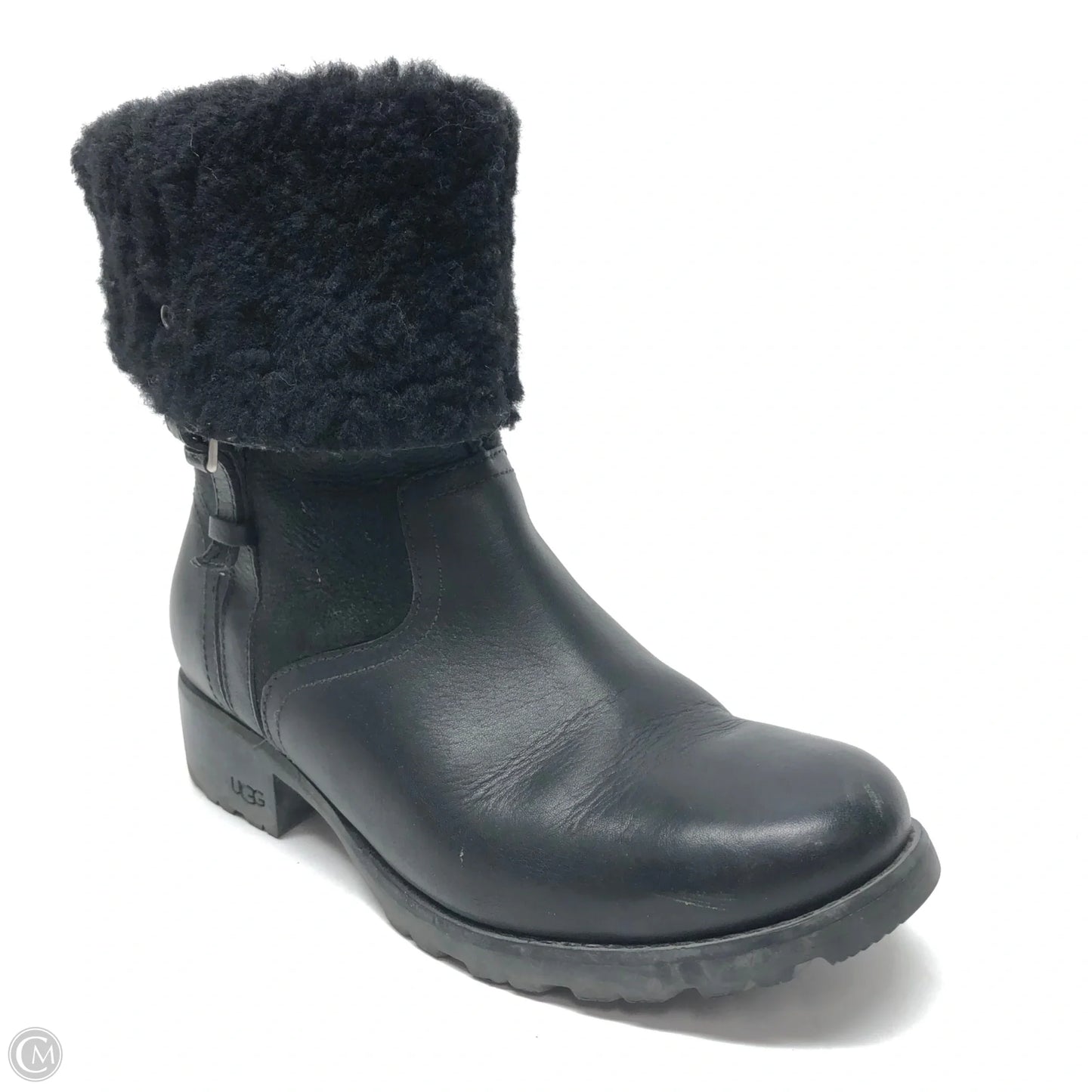 Boots Designer By Ugg In Black, Size: 8.5