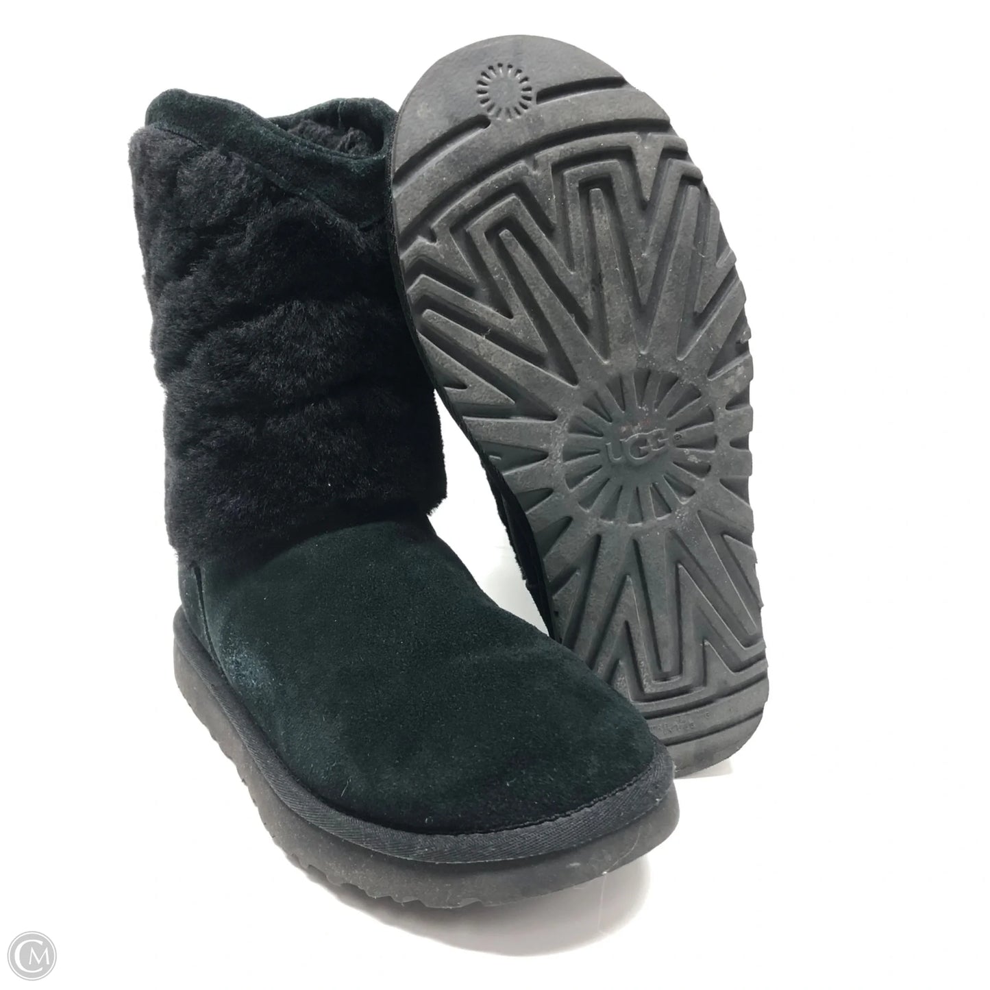 Boots Designer By Ugg In Black, Size: 7