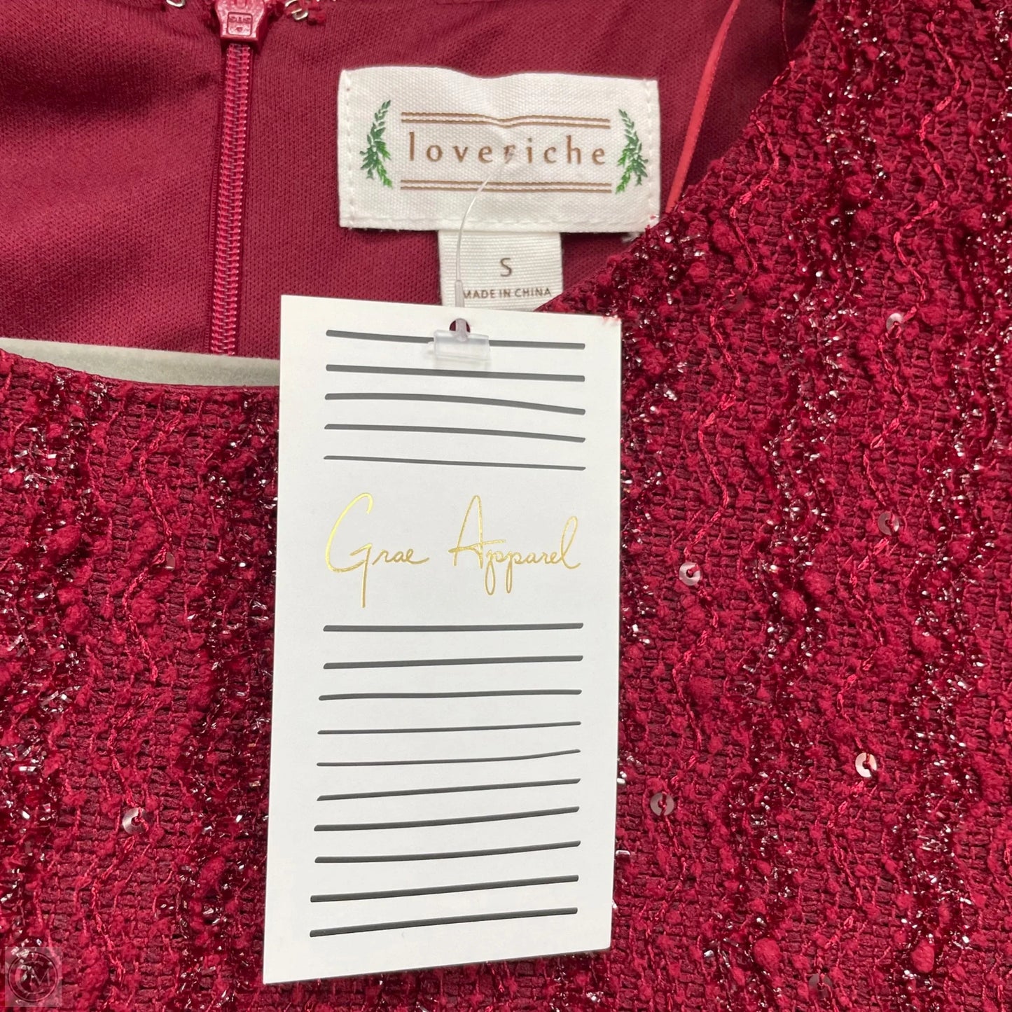 Dress Casual Short By Loveriche In Red, Size: S