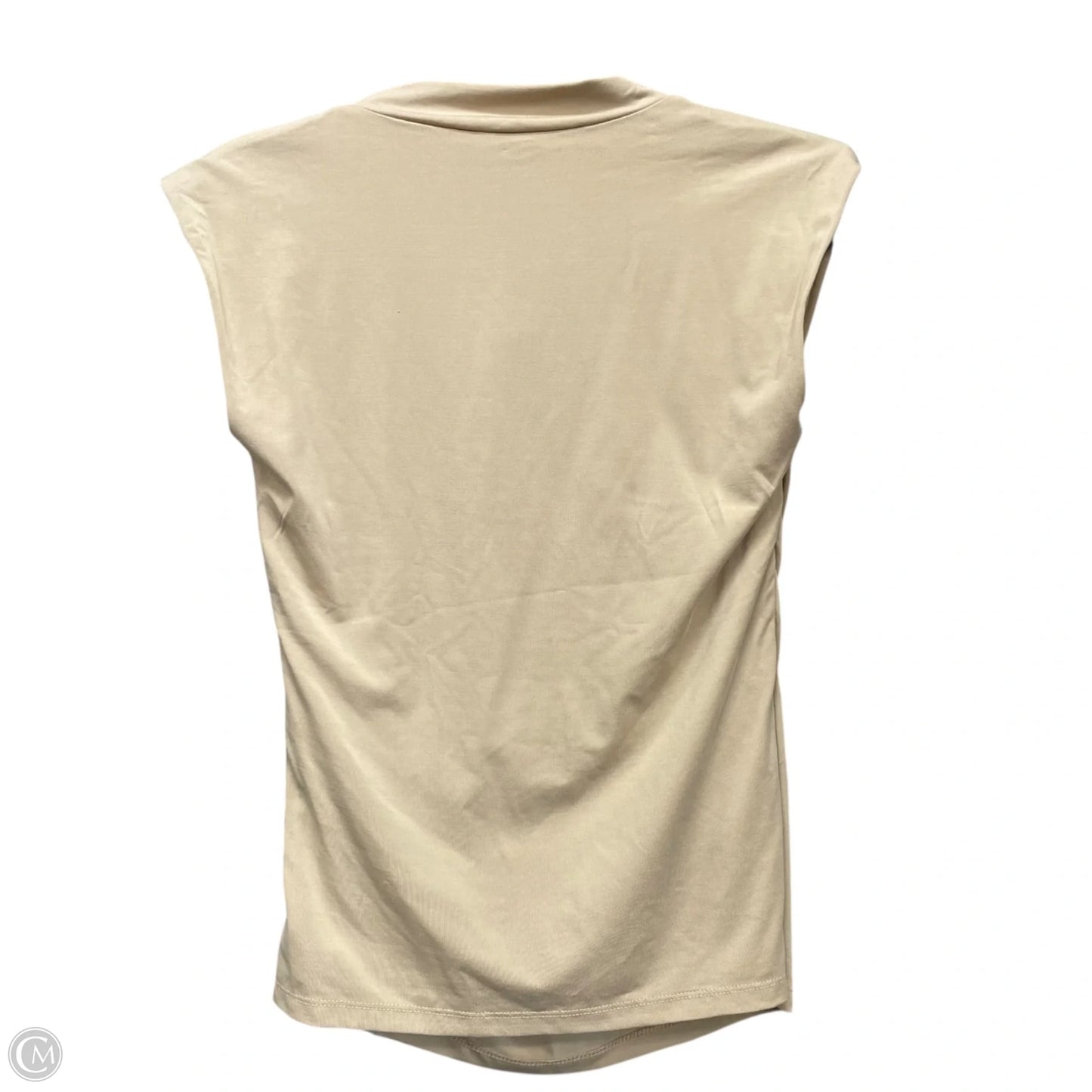 Top Sleeveless By Ann Taylor In Beige, Size: Xs