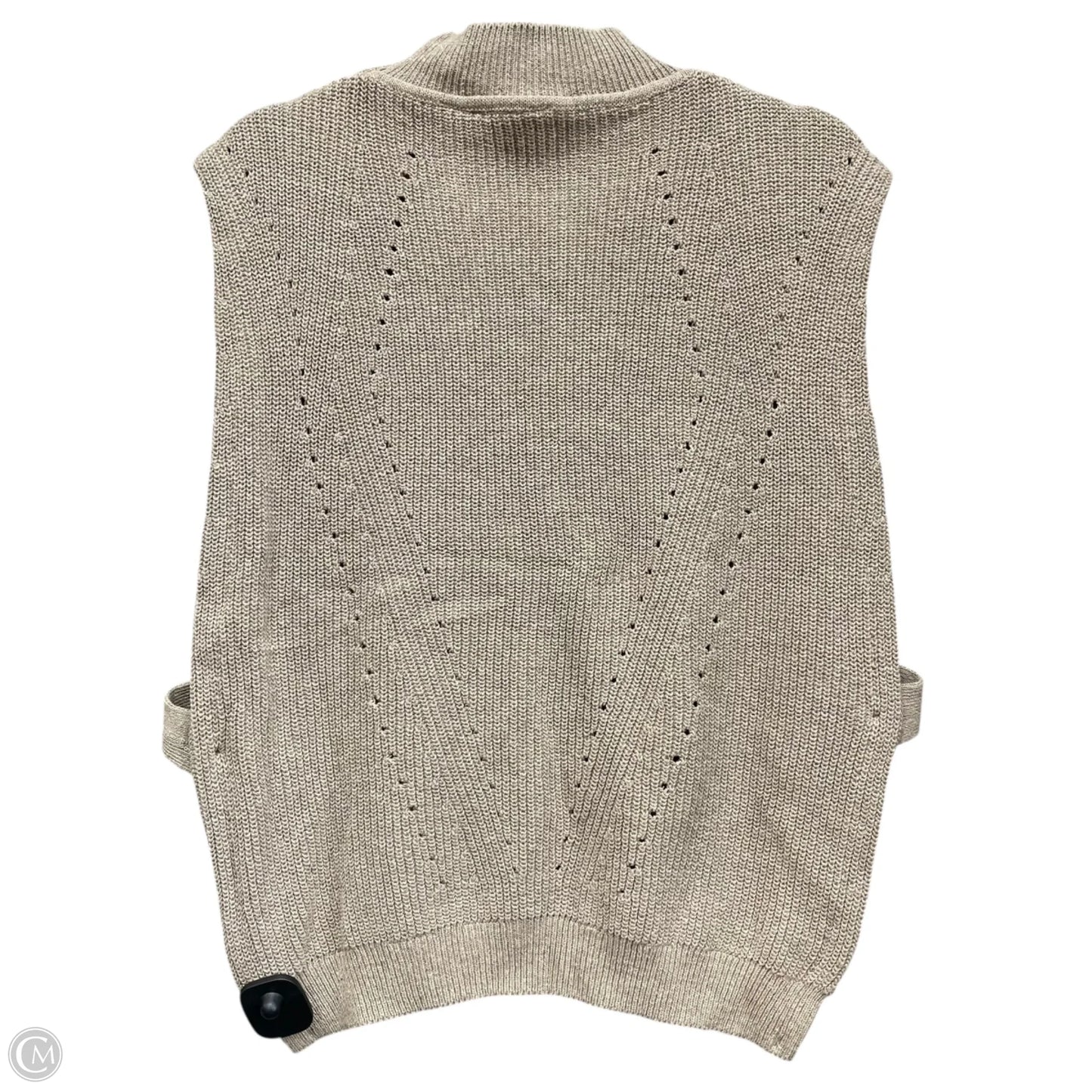 Vest Sweater By Pilcro In Taupe, Size: M