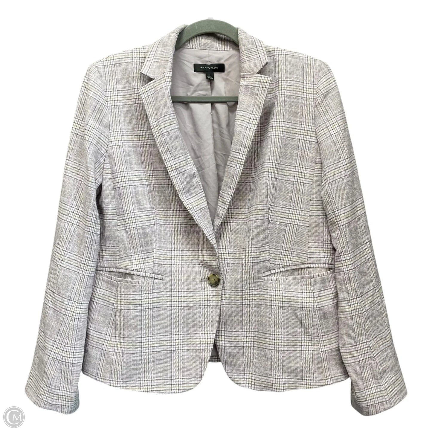 Blazer By Ann Taylor In Pink, Size: 4