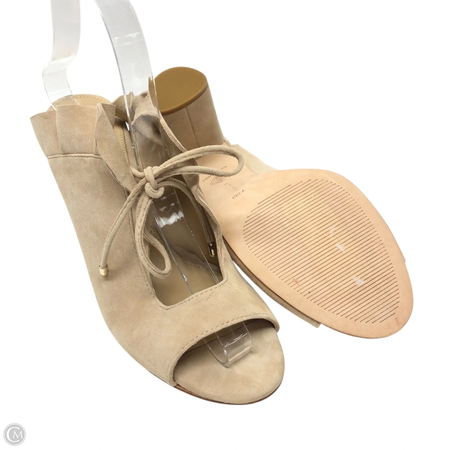 Shoes Heels Block By Antonio Melani In Tan, Size: 7.5