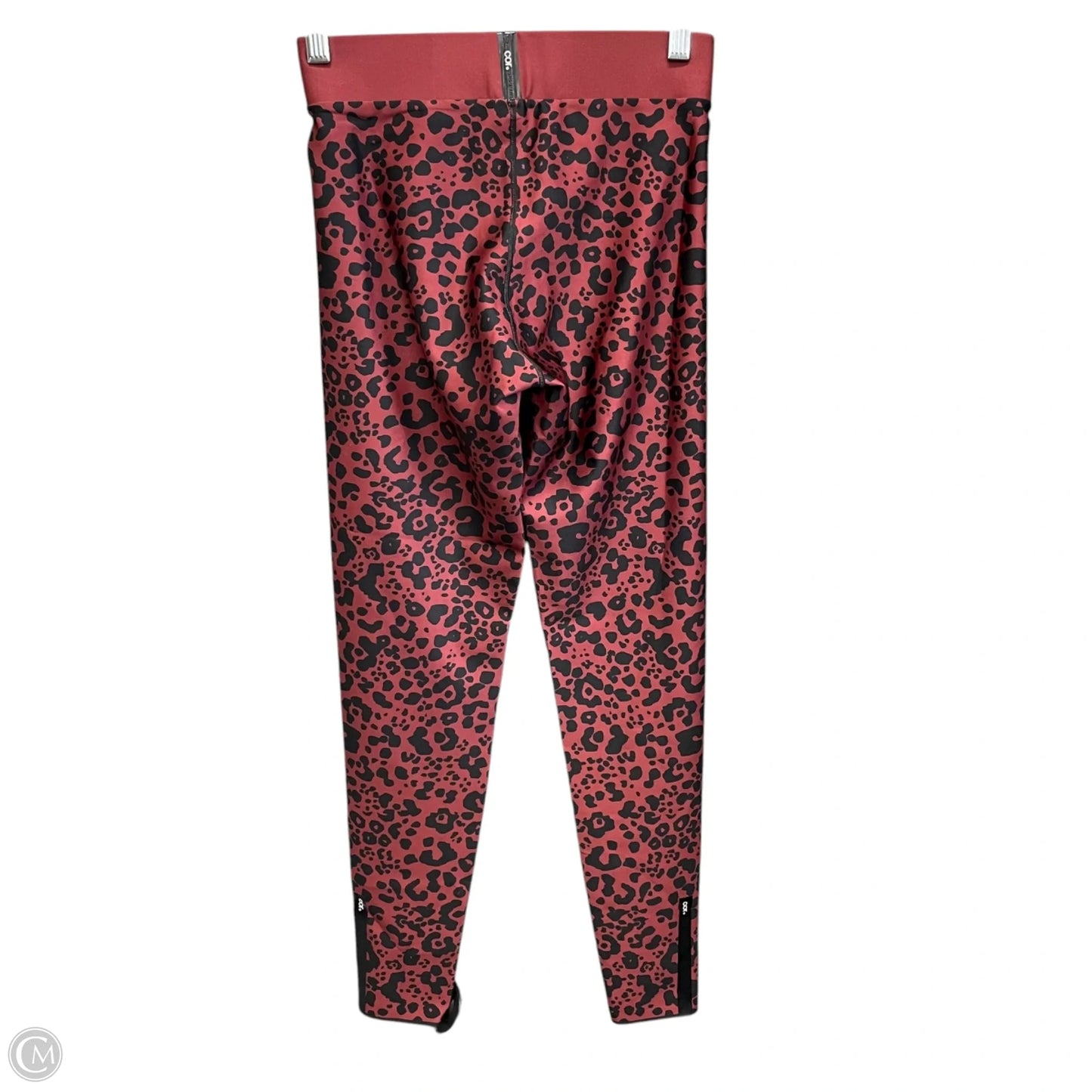 Athletic Leggings By Cmb In Black & Red, Size: S