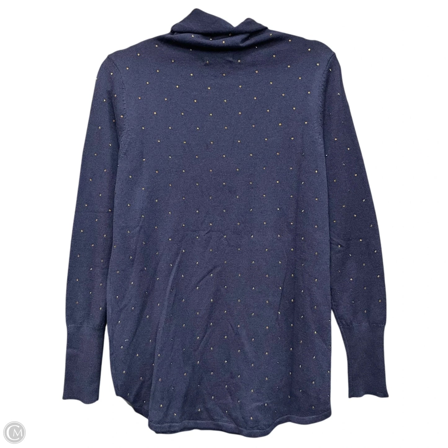 Top Long Sleeve By Nic + Zoe In Navy, Size: S