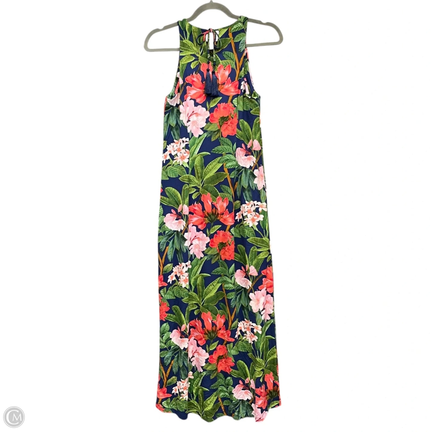 Dress Casual Midi By Tommy Bahama In Tropical Print, Size: Xs