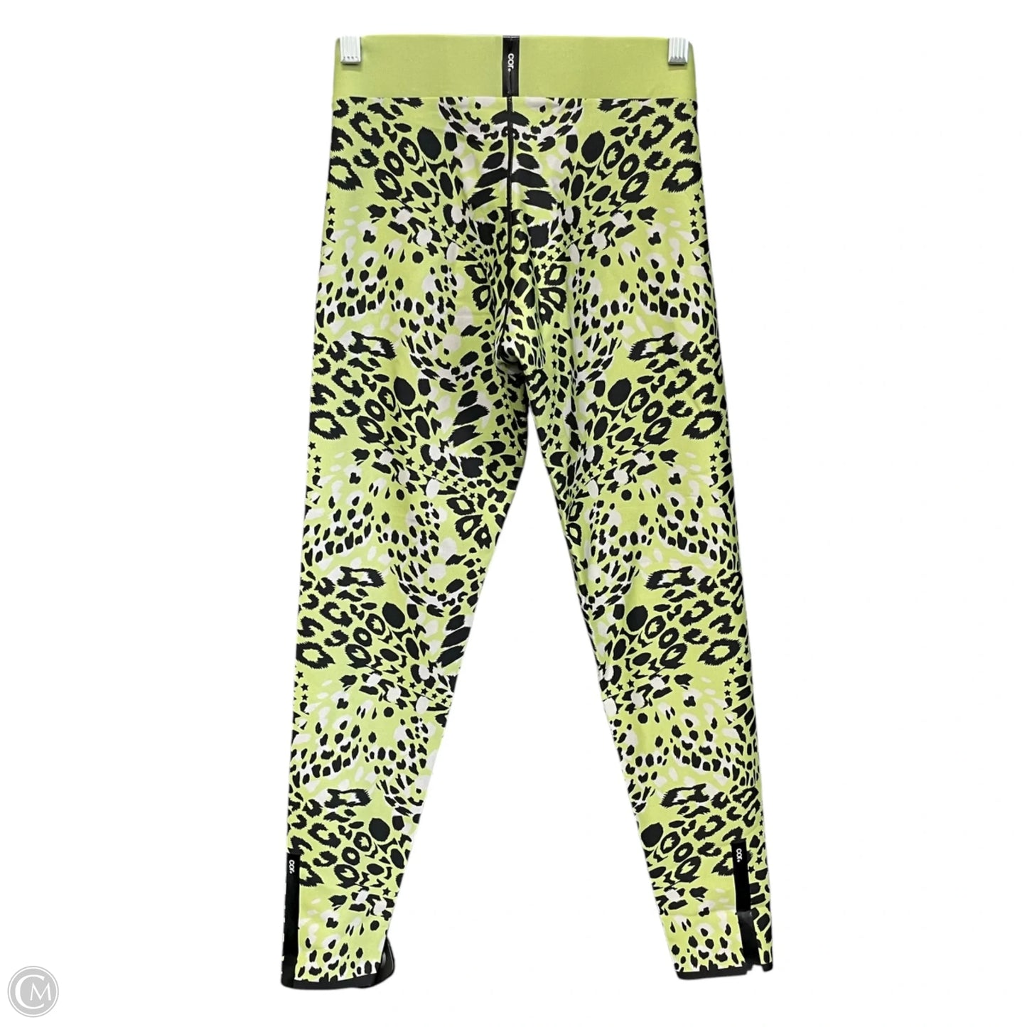 Athletic Leggings By Cmb In Green, Size: M