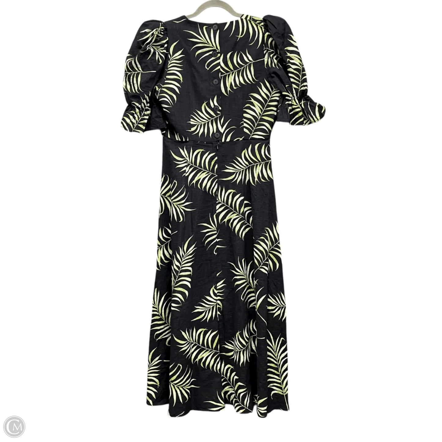 Dress Casual Midi By Cmb In Tropical Print, Size: M