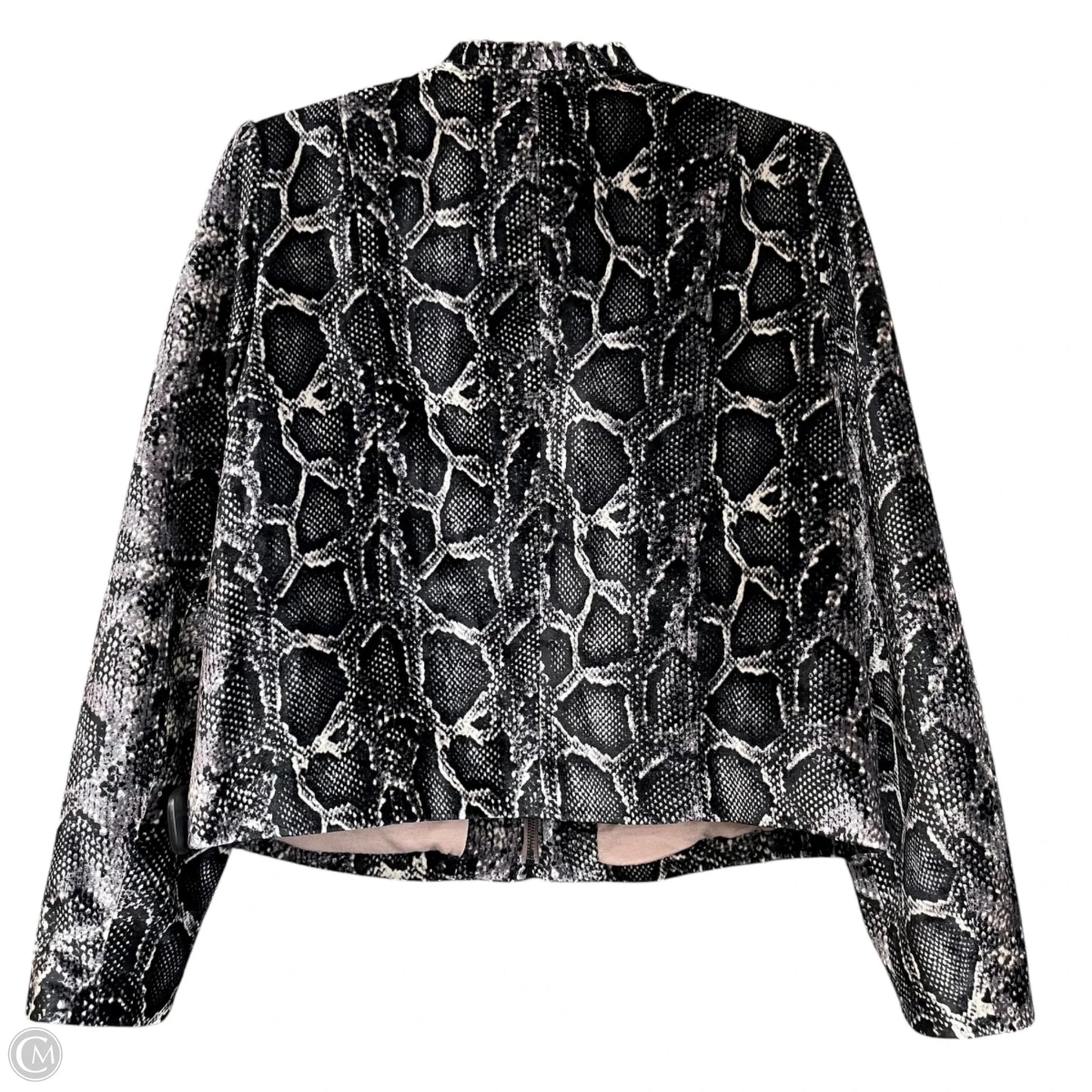 Jacket Other By Rebecca Taylor In Snakeskin Print, Size: M