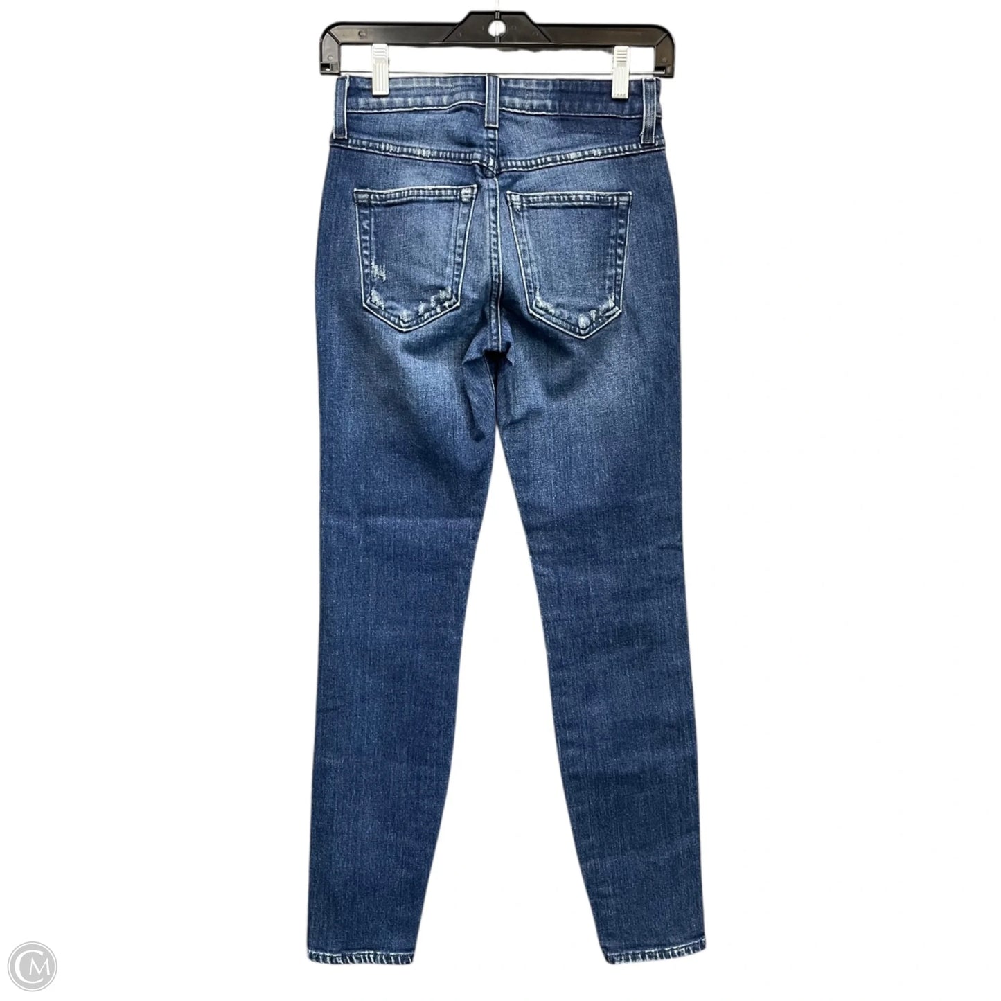 Jeans Skinny By Amo In Blue Denim, Size: 0