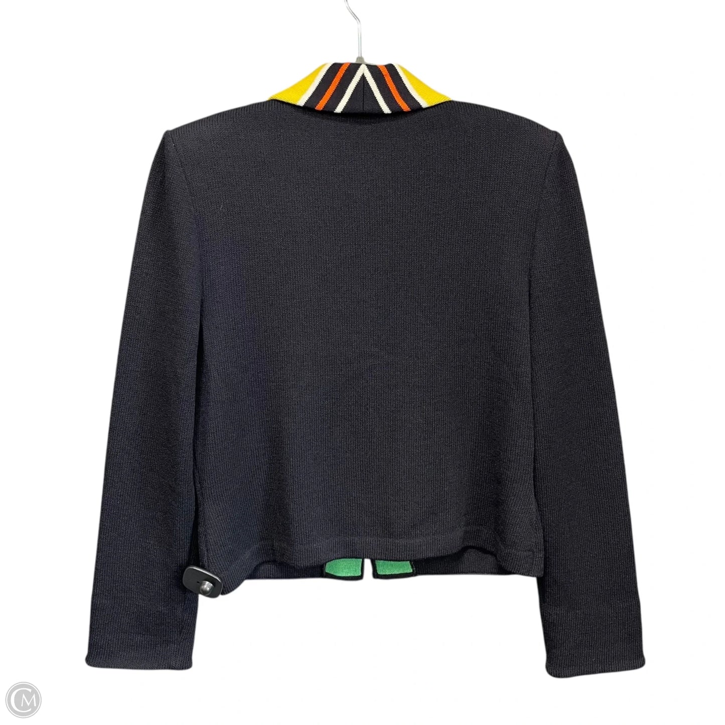 Blazer Luxury Designer By St John Collection In Black, Size: 6