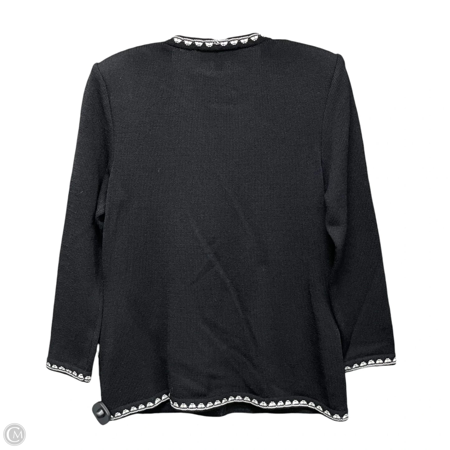 Blazer Luxury Designer By St John Collection In Black, Size: 6