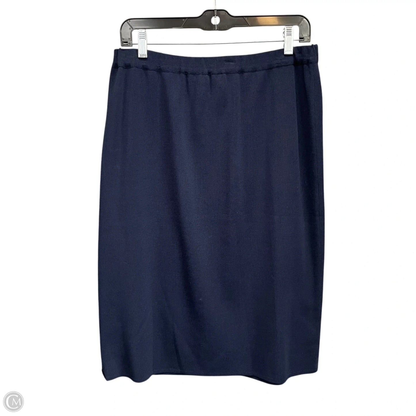 Skirt Midi By Ming Wang In Navy, Size: M