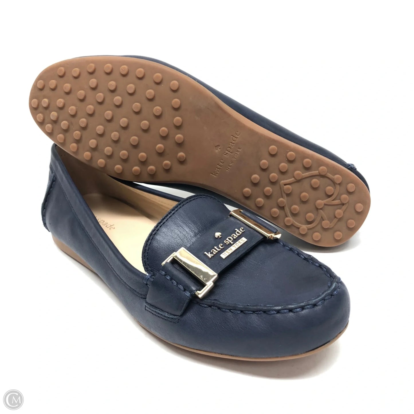 Shoes Designer By Kate Spade In Navy, Size: 7.5