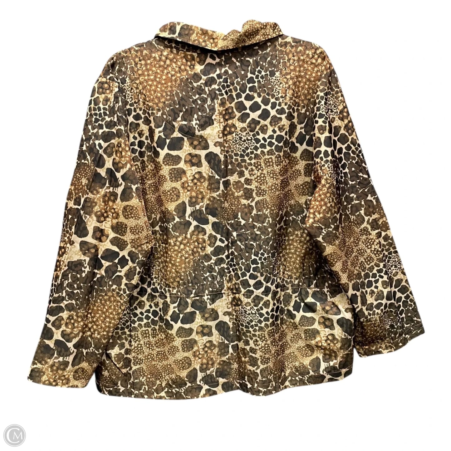 Jacket Windbreaker By West Bound In Brown, Size: Xl